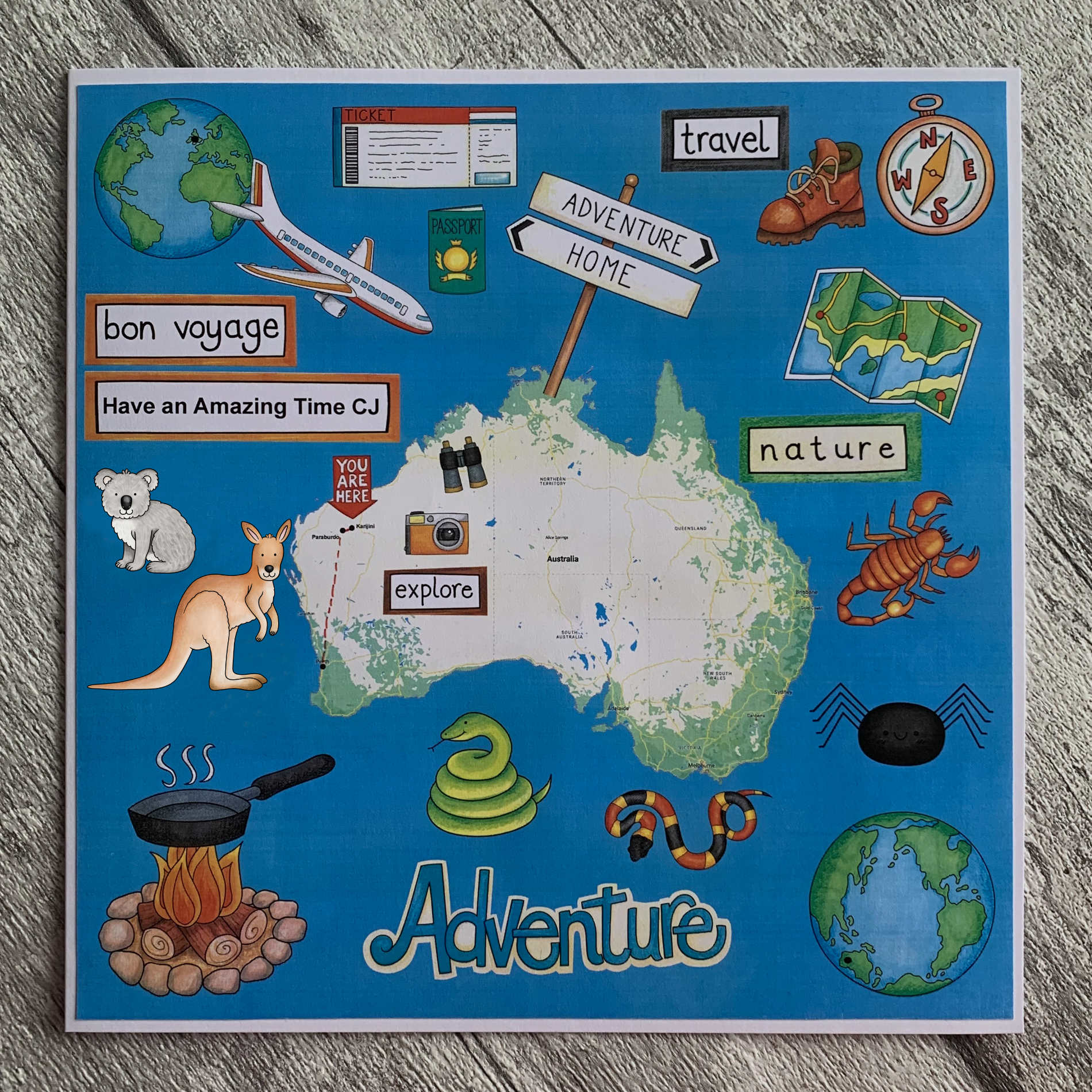 CJ's Great Adventure by Made By Mandy CJ's Great Adventure
